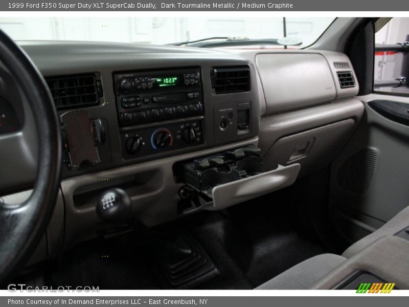 Dark Tourmaline Metallic / Medium Graphite 1999 Ford F350 Super Duty XLT SuperCab Dually