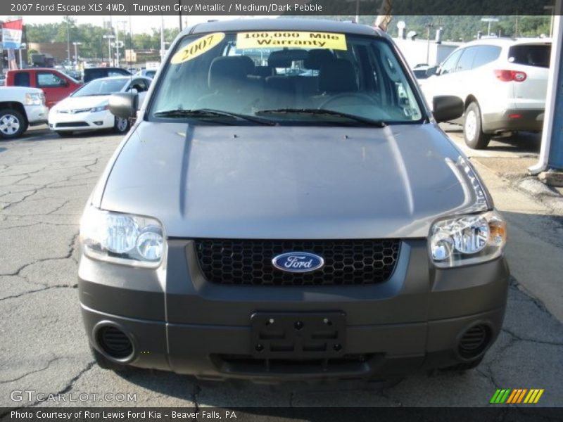 Tungsten Grey Metallic / Medium/Dark Pebble 2007 Ford Escape XLS 4WD
