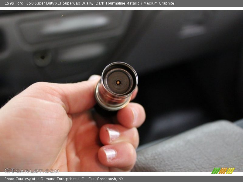 Dark Tourmaline Metallic / Medium Graphite 1999 Ford F350 Super Duty XLT SuperCab Dually