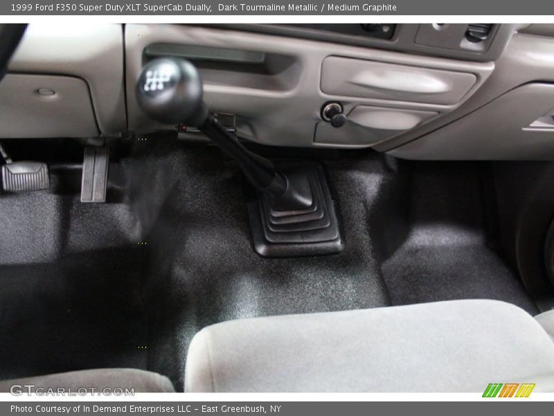 Dark Tourmaline Metallic / Medium Graphite 1999 Ford F350 Super Duty XLT SuperCab Dually