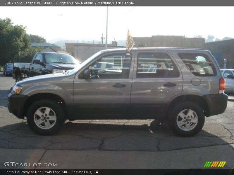 Tungsten Grey Metallic / Medium/Dark Pebble 2007 Ford Escape XLS 4WD
