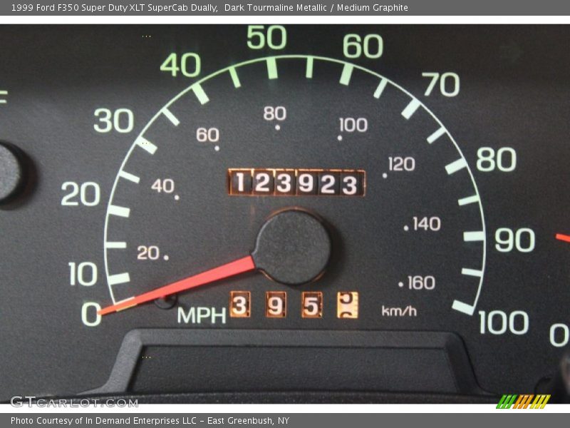 Dark Tourmaline Metallic / Medium Graphite 1999 Ford F350 Super Duty XLT SuperCab Dually