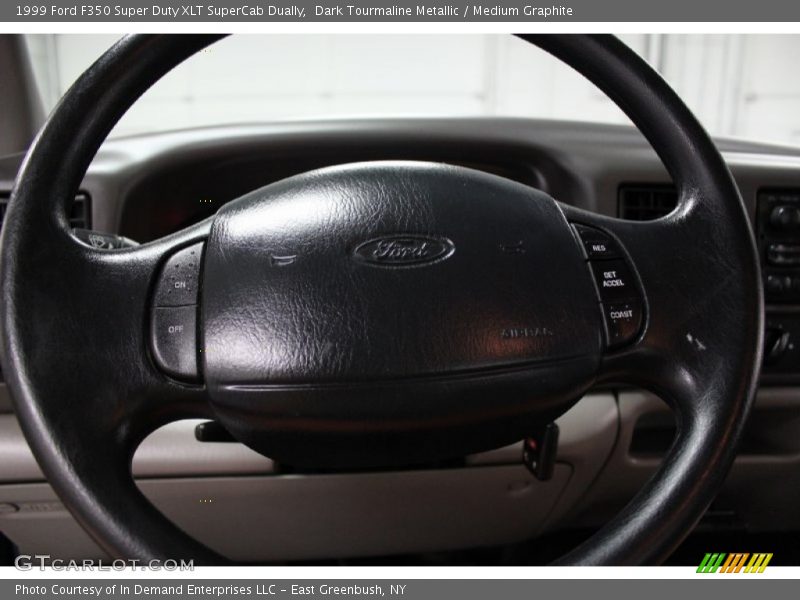 Dark Tourmaline Metallic / Medium Graphite 1999 Ford F350 Super Duty XLT SuperCab Dually