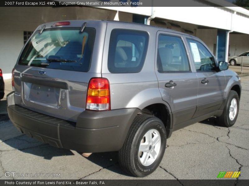 Tungsten Grey Metallic / Medium/Dark Pebble 2007 Ford Escape XLS 4WD