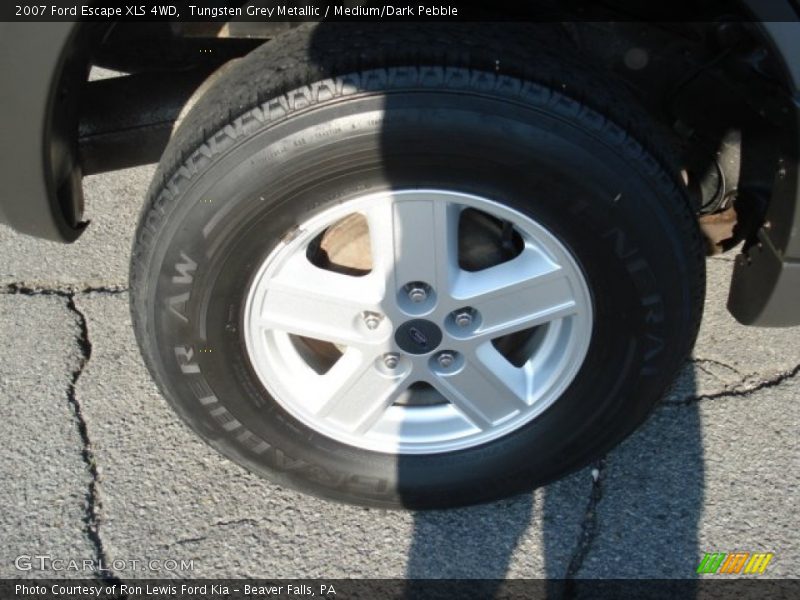 Tungsten Grey Metallic / Medium/Dark Pebble 2007 Ford Escape XLS 4WD