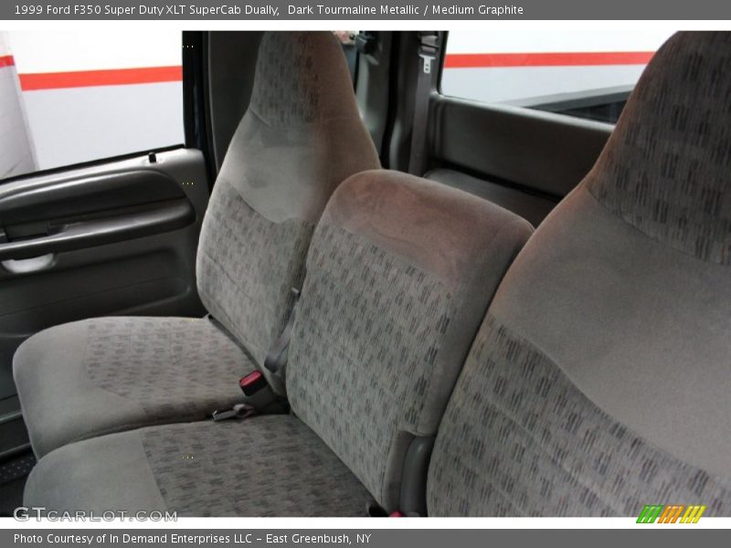 Dark Tourmaline Metallic / Medium Graphite 1999 Ford F350 Super Duty XLT SuperCab Dually