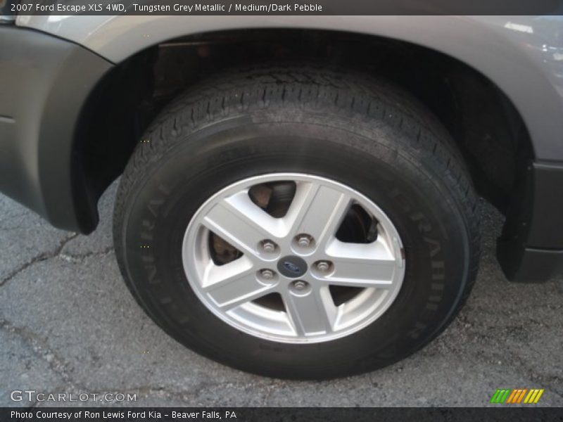 Tungsten Grey Metallic / Medium/Dark Pebble 2007 Ford Escape XLS 4WD