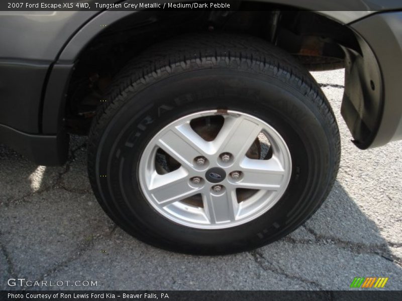 Tungsten Grey Metallic / Medium/Dark Pebble 2007 Ford Escape XLS 4WD