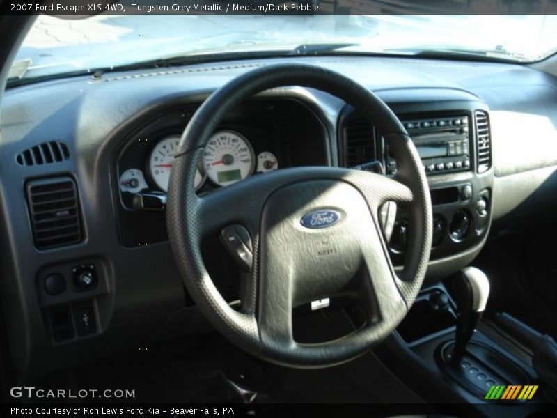 Tungsten Grey Metallic / Medium/Dark Pebble 2007 Ford Escape XLS 4WD