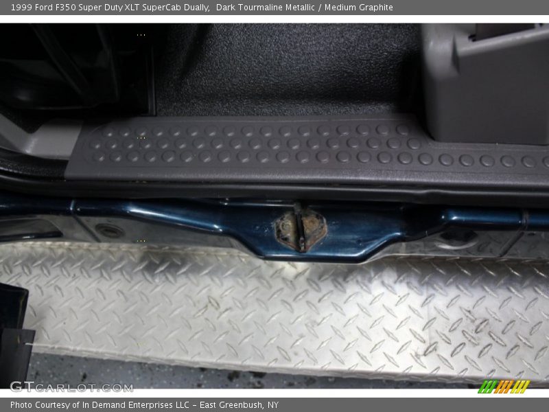 Dark Tourmaline Metallic / Medium Graphite 1999 Ford F350 Super Duty XLT SuperCab Dually