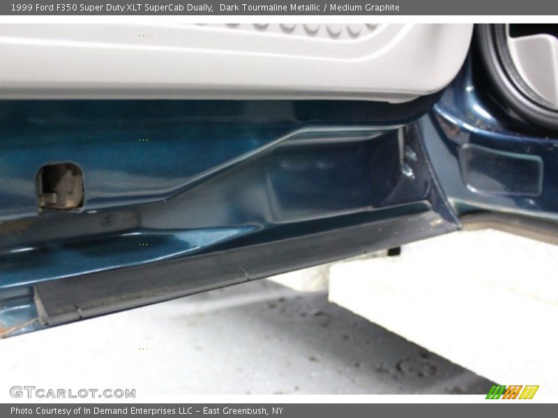 Dark Tourmaline Metallic / Medium Graphite 1999 Ford F350 Super Duty XLT SuperCab Dually