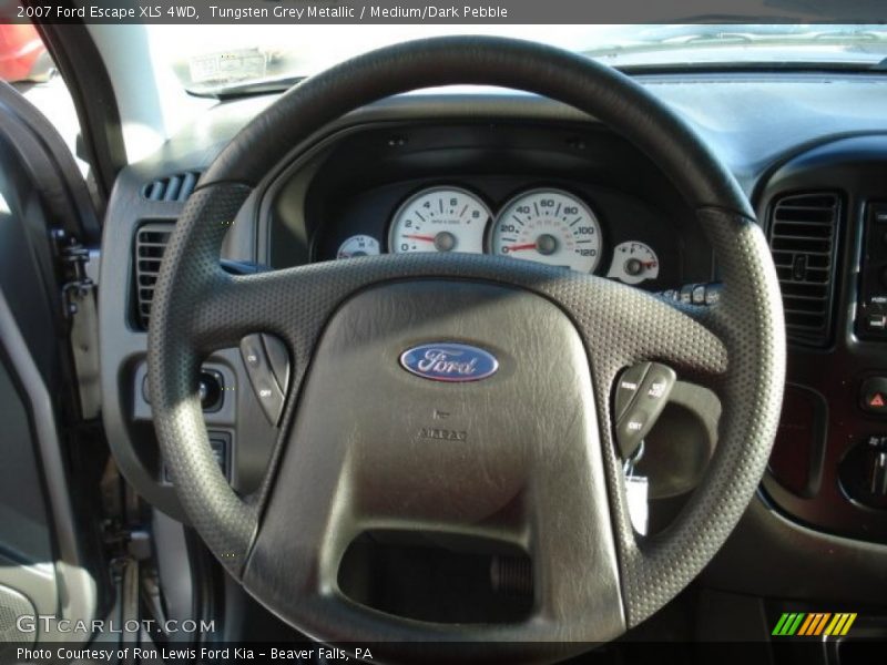 Tungsten Grey Metallic / Medium/Dark Pebble 2007 Ford Escape XLS 4WD