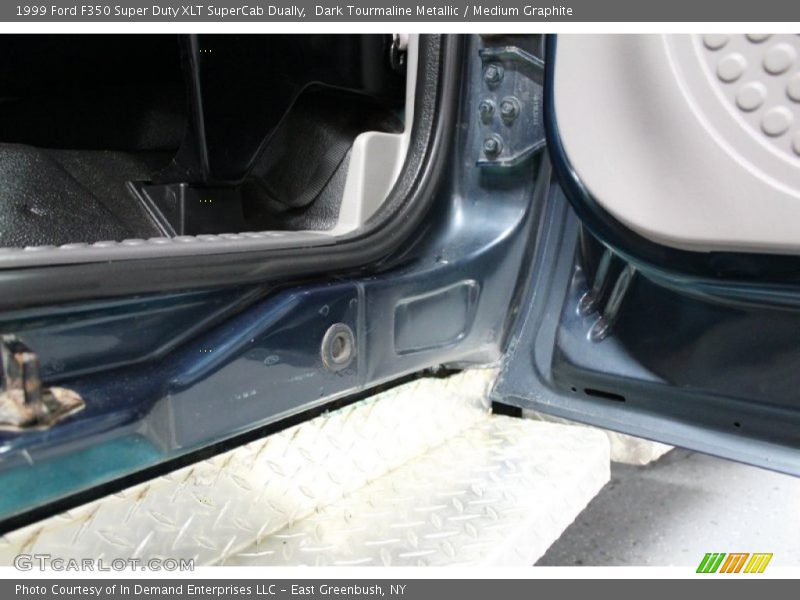 Dark Tourmaline Metallic / Medium Graphite 1999 Ford F350 Super Duty XLT SuperCab Dually