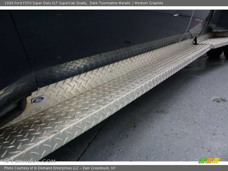 Dark Tourmaline Metallic / Medium Graphite 1999 Ford F350 Super Duty XLT SuperCab Dually