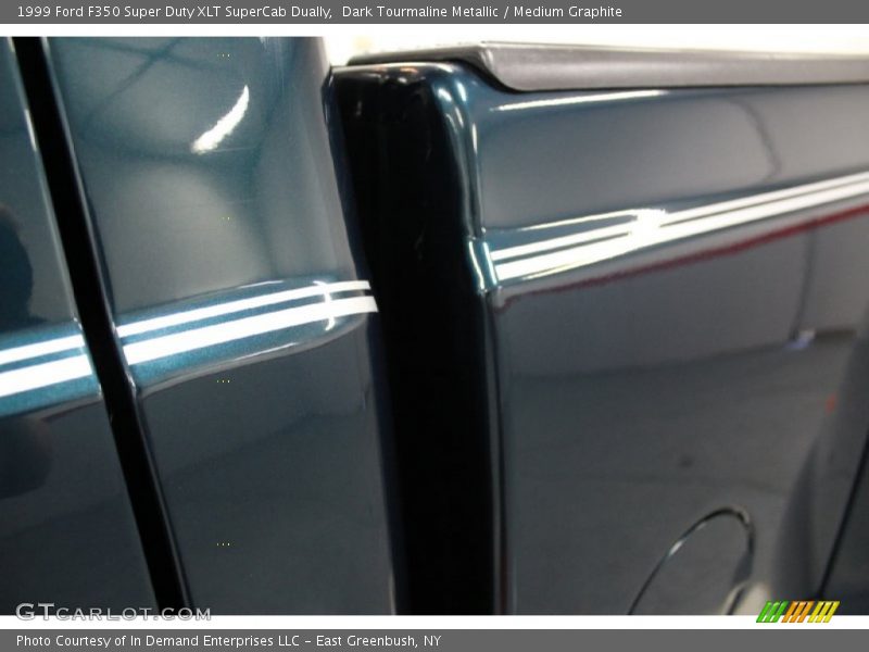 Dark Tourmaline Metallic / Medium Graphite 1999 Ford F350 Super Duty XLT SuperCab Dually