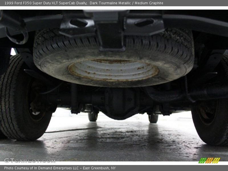 Dark Tourmaline Metallic / Medium Graphite 1999 Ford F350 Super Duty XLT SuperCab Dually