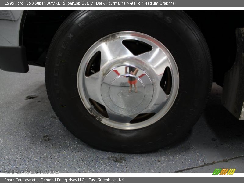 Dark Tourmaline Metallic / Medium Graphite 1999 Ford F350 Super Duty XLT SuperCab Dually