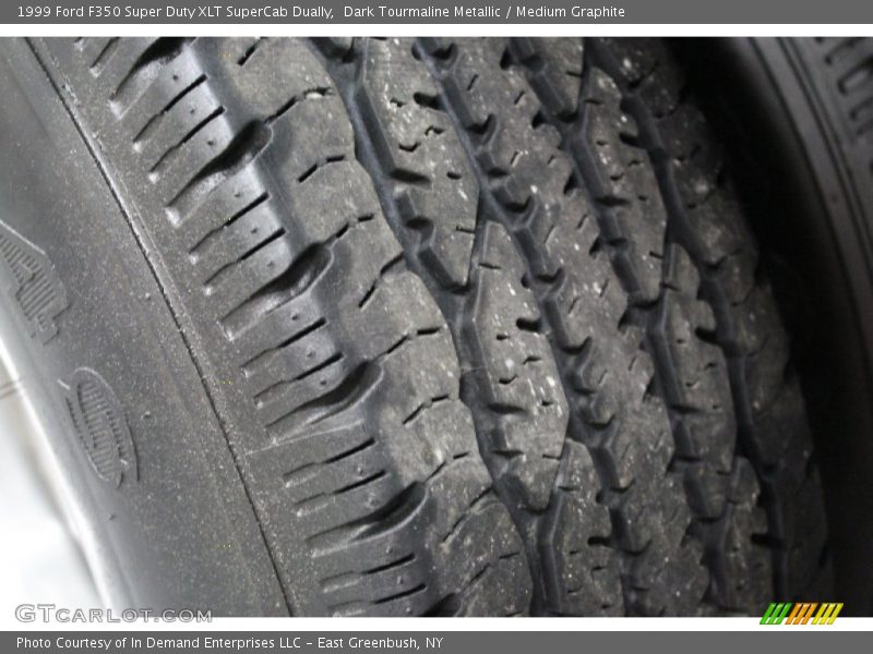 Dark Tourmaline Metallic / Medium Graphite 1999 Ford F350 Super Duty XLT SuperCab Dually