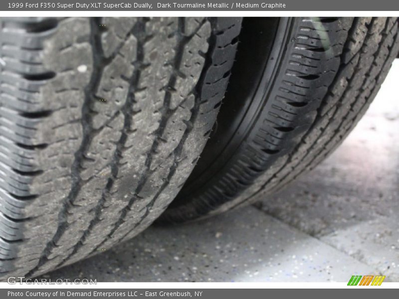 Dark Tourmaline Metallic / Medium Graphite 1999 Ford F350 Super Duty XLT SuperCab Dually