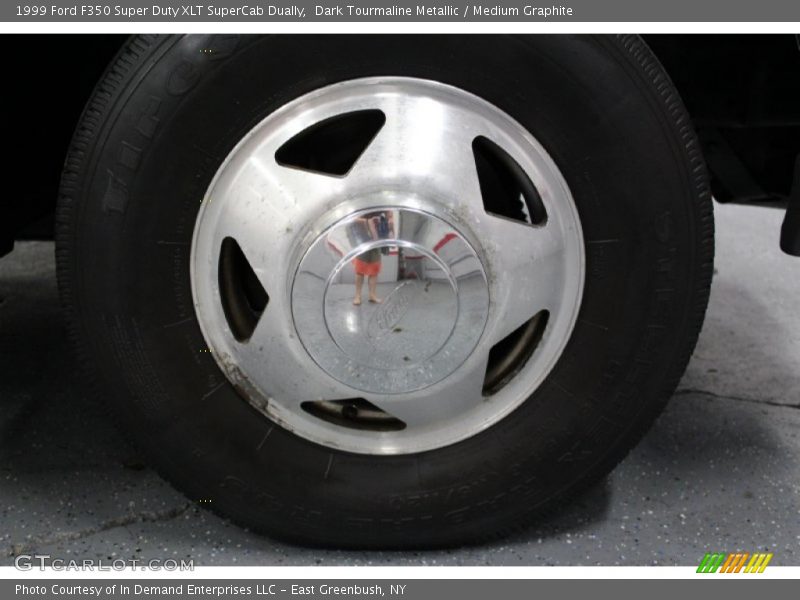 Dark Tourmaline Metallic / Medium Graphite 1999 Ford F350 Super Duty XLT SuperCab Dually