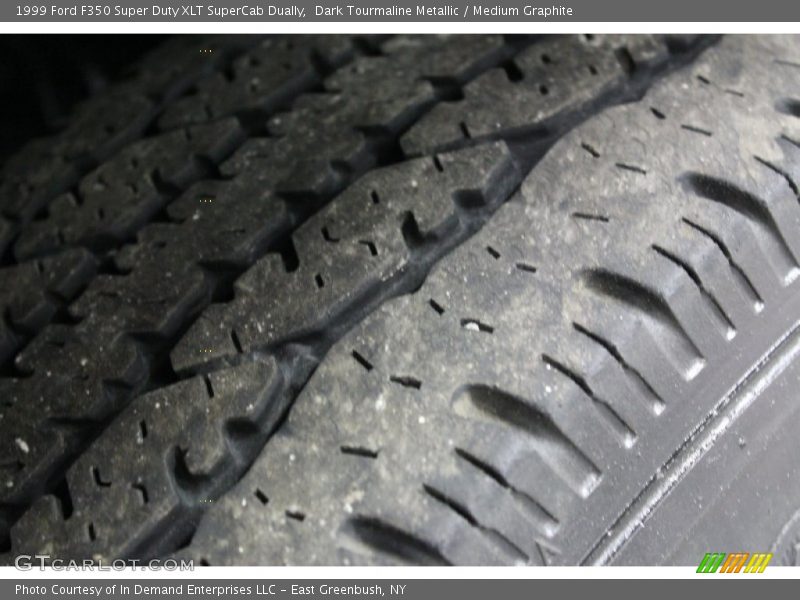 Dark Tourmaline Metallic / Medium Graphite 1999 Ford F350 Super Duty XLT SuperCab Dually