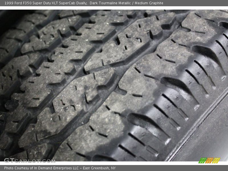 Dark Tourmaline Metallic / Medium Graphite 1999 Ford F350 Super Duty XLT SuperCab Dually