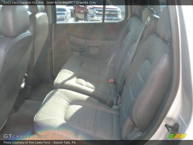 Silver Birch Metallic / Graphite Grey 2003 Ford Explorer XLS 4x4