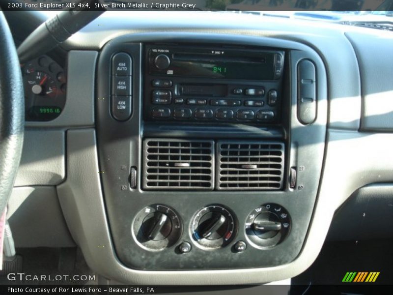 Silver Birch Metallic / Graphite Grey 2003 Ford Explorer XLS 4x4