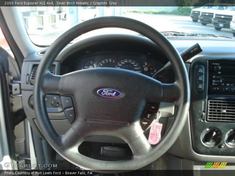 Silver Birch Metallic / Graphite Grey 2003 Ford Explorer XLS 4x4