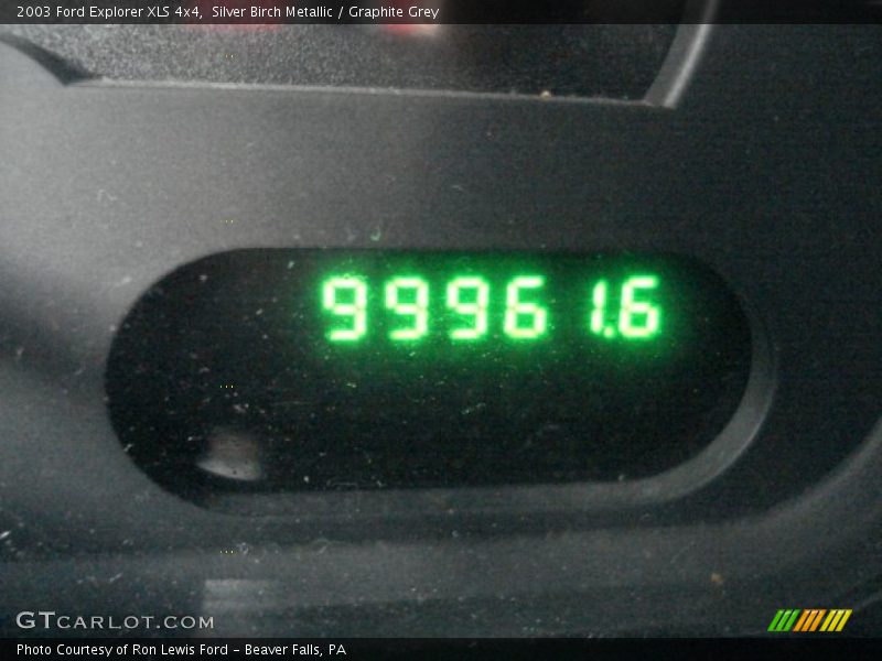 Silver Birch Metallic / Graphite Grey 2003 Ford Explorer XLS 4x4