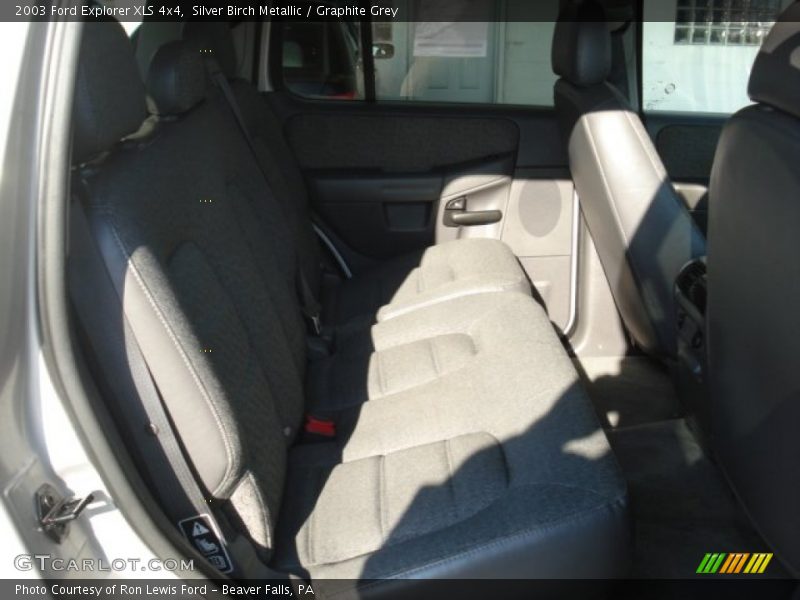 Silver Birch Metallic / Graphite Grey 2003 Ford Explorer XLS 4x4