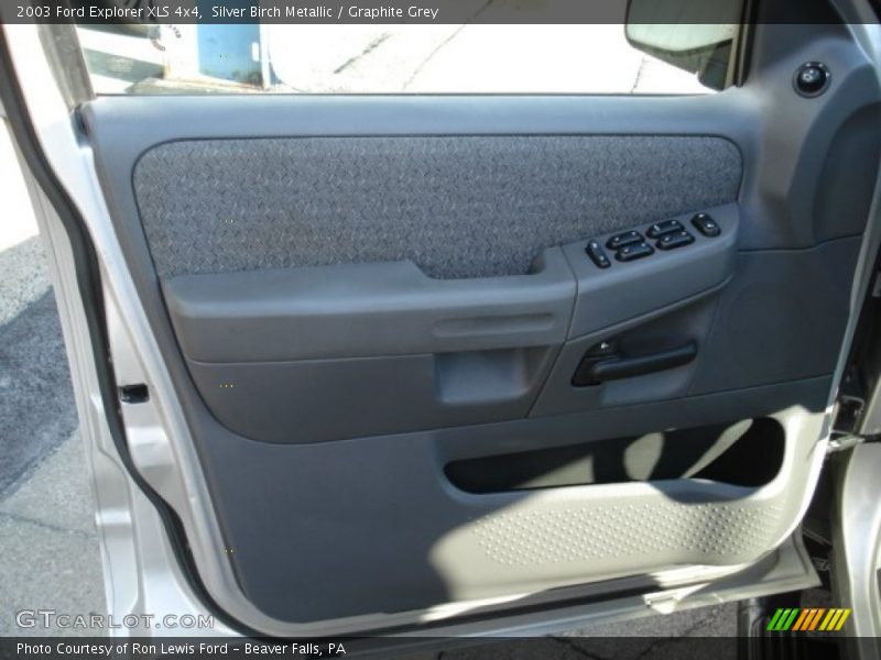 Silver Birch Metallic / Graphite Grey 2003 Ford Explorer XLS 4x4