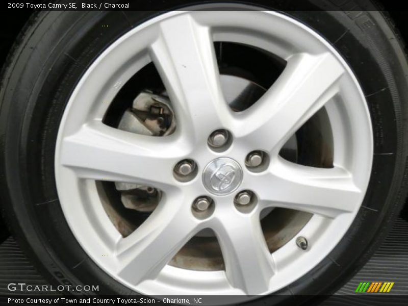 Black / Charcoal 2009 Toyota Camry SE