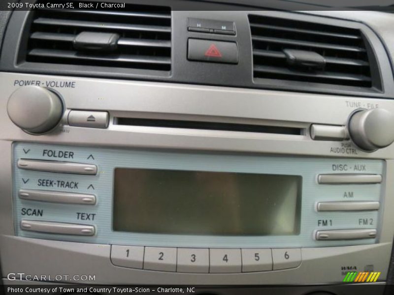 Black / Charcoal 2009 Toyota Camry SE