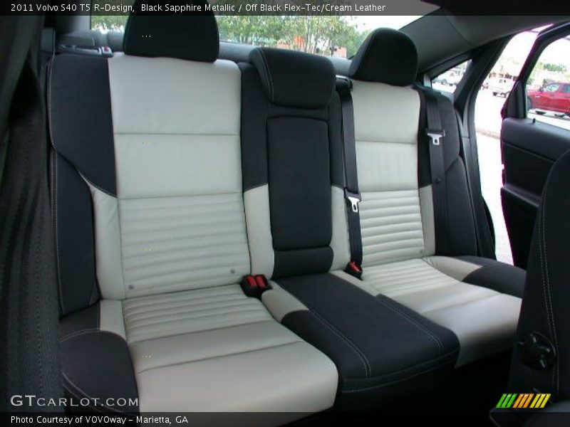 Rear Seat of 2011 S40 T5 R-Design