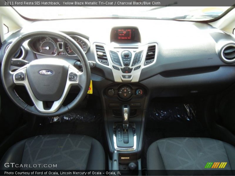 Dashboard of 2011 Fiesta SES Hatchback