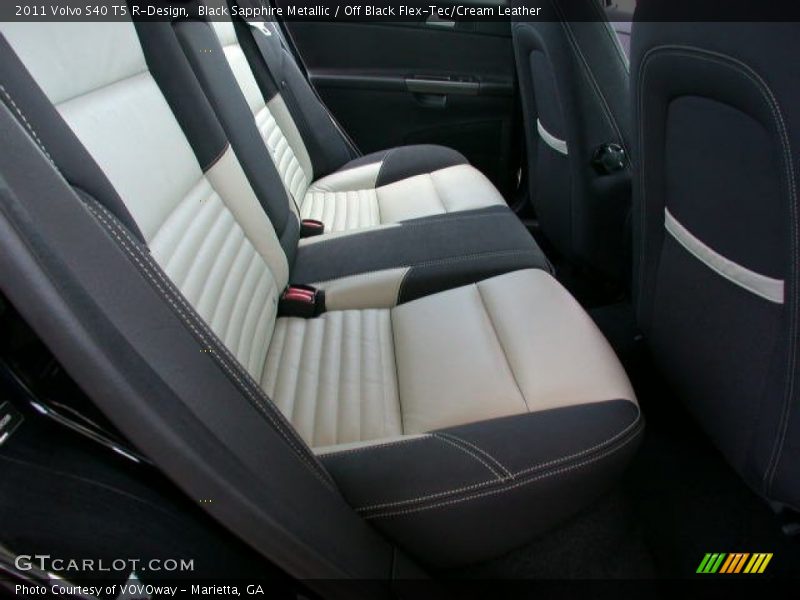 Rear Seat of 2011 S40 T5 R-Design