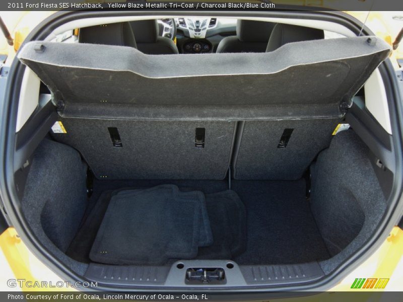  2011 Fiesta SES Hatchback Trunk