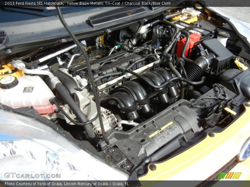  2011 Fiesta SES Hatchback Engine - 1.6 Liter DOHC 16-Valve Ti-VCT Duratec 4 Cylinder