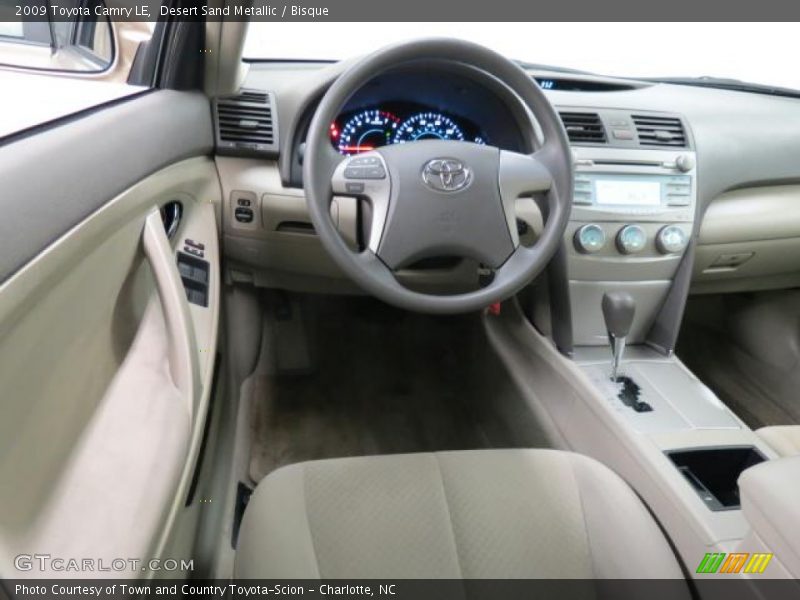 Desert Sand Metallic / Bisque 2009 Toyota Camry LE