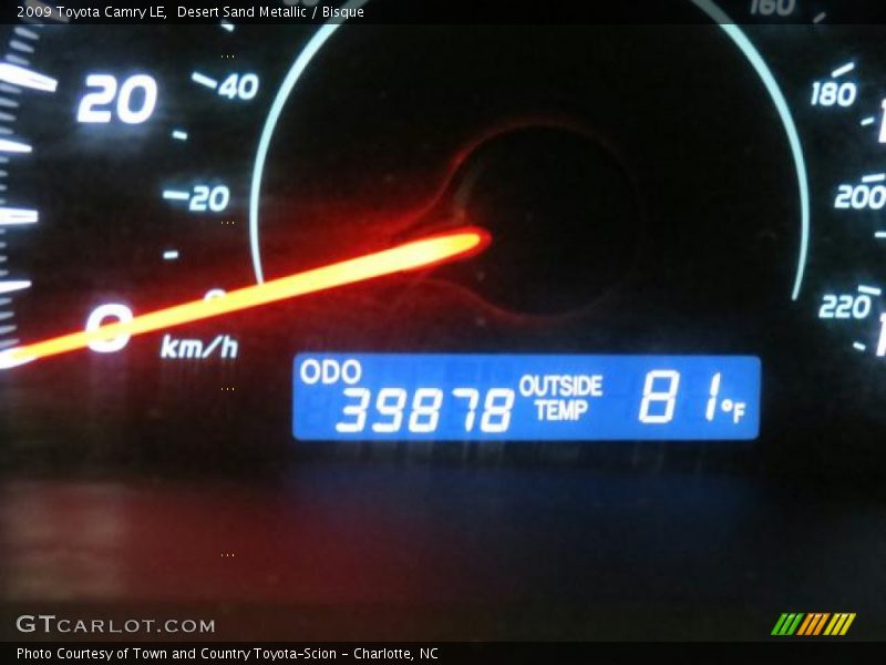 Desert Sand Metallic / Bisque 2009 Toyota Camry LE