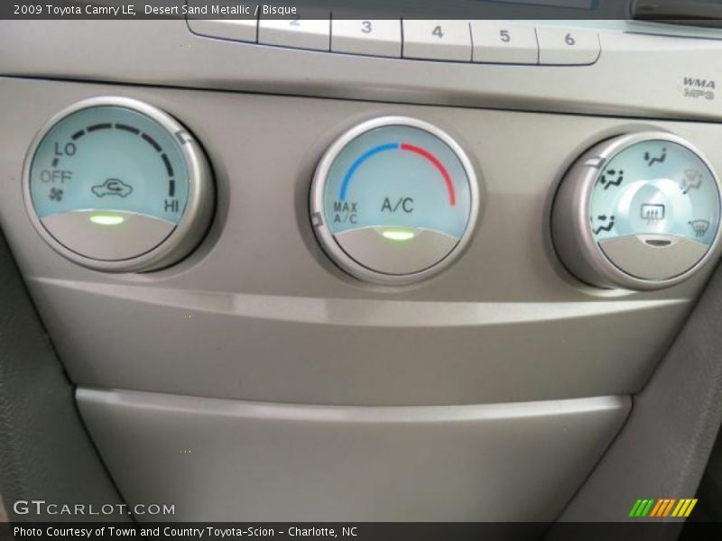 Desert Sand Metallic / Bisque 2009 Toyota Camry LE
