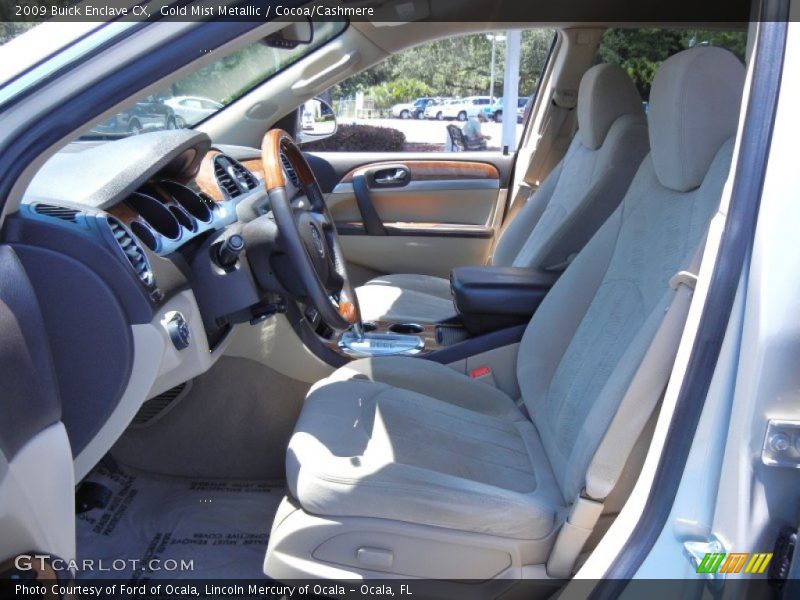 Gold Mist Metallic / Cocoa/Cashmere 2009 Buick Enclave CX