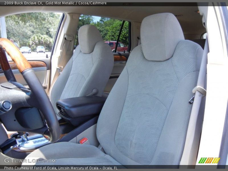 Gold Mist Metallic / Cocoa/Cashmere 2009 Buick Enclave CX