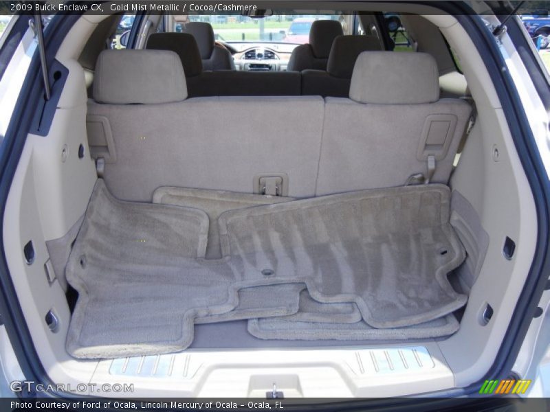 Gold Mist Metallic / Cocoa/Cashmere 2009 Buick Enclave CX
