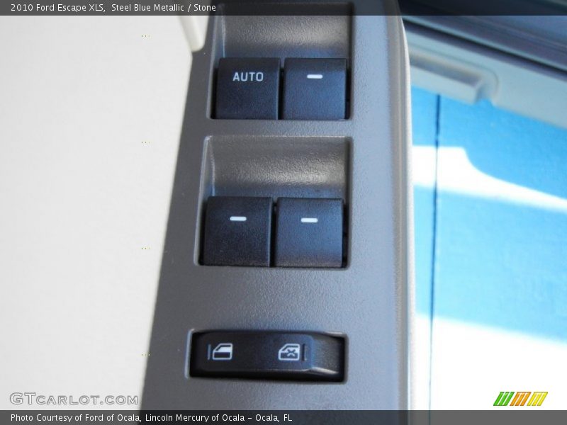 Steel Blue Metallic / Stone 2010 Ford Escape XLS