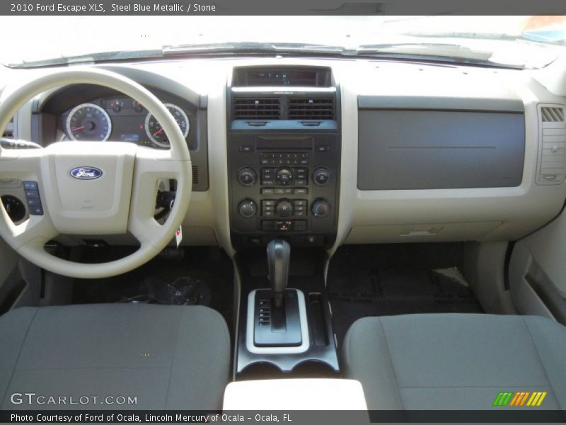 Steel Blue Metallic / Stone 2010 Ford Escape XLS