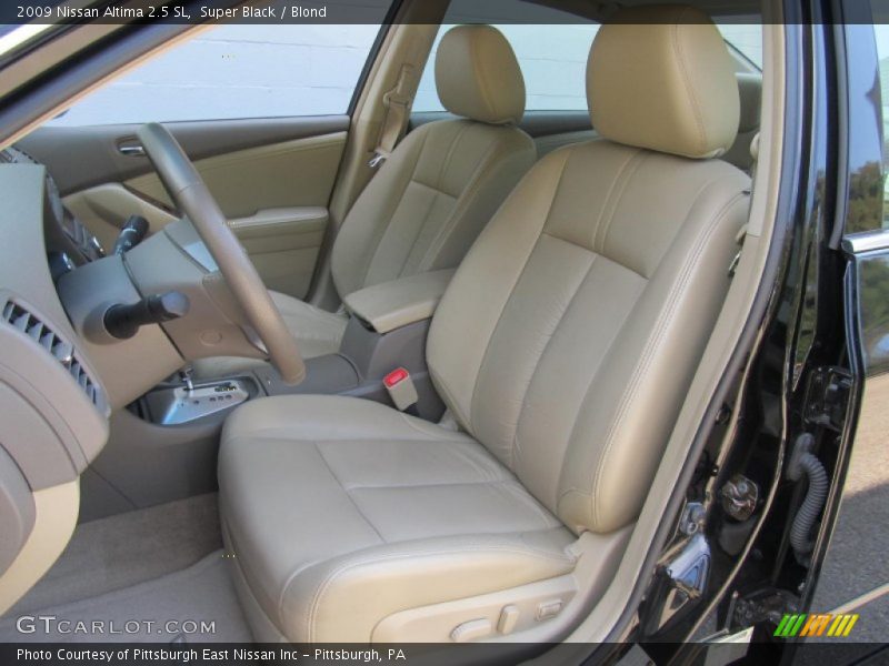 Super Black / Blond 2009 Nissan Altima 2.5 SL