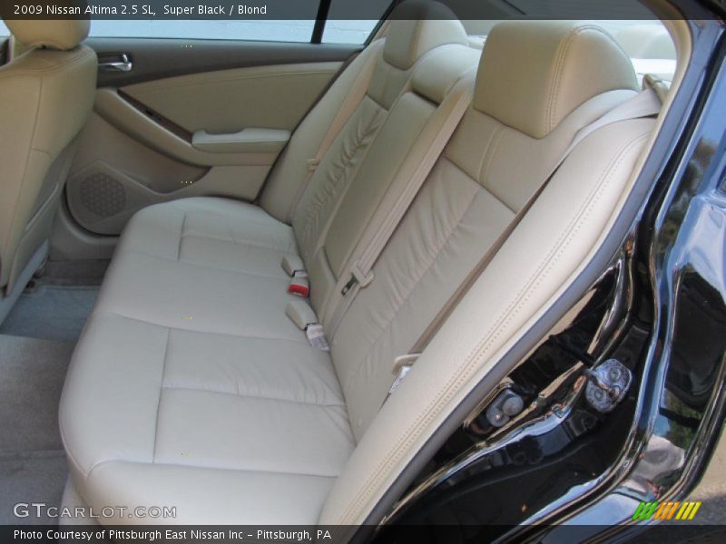 Super Black / Blond 2009 Nissan Altima 2.5 SL