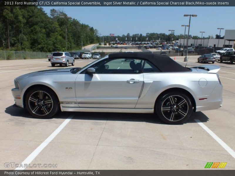  2013 Mustang GT/CS California Special Convertible Ingot Silver Metallic
